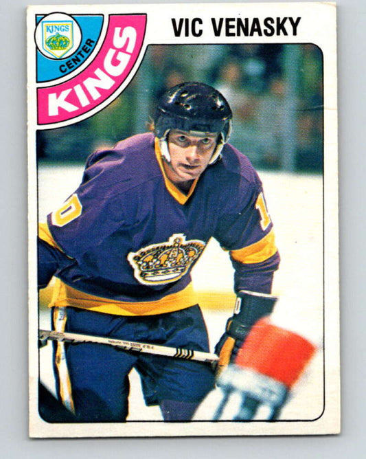 1978-79 O-Pee-Chee #321 Vic Venasky  Los Angeles Kings  V25372