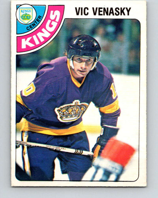 1978-79 O-Pee-Chee #321 Vic Venasky  Los Angeles Kings  V25373