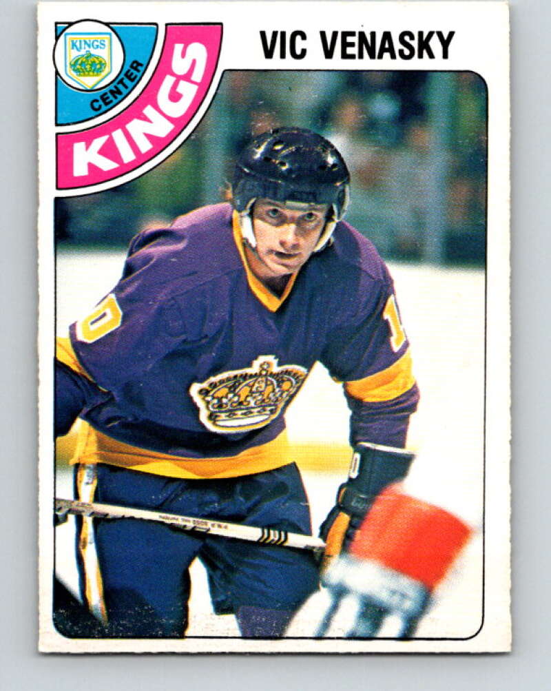 1978-79 O-Pee-Chee #321 Vic Venasky  Los Angeles Kings  V25376