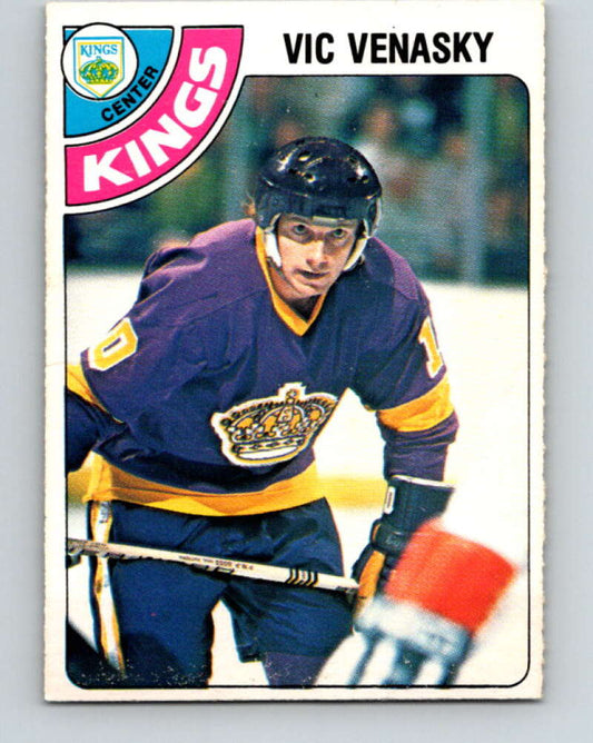 1978-79 O-Pee-Chee #321 Vic Venasky  Los Angeles Kings  V25378