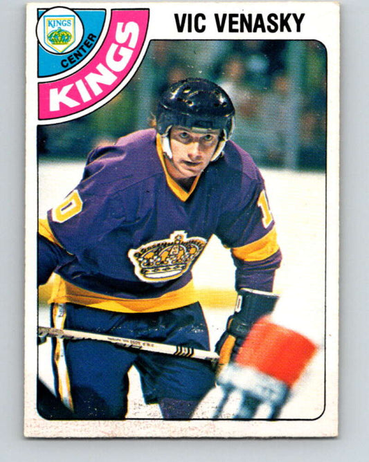 1978-79 O-Pee-Chee #321 Vic Venasky  Los Angeles Kings  V25379