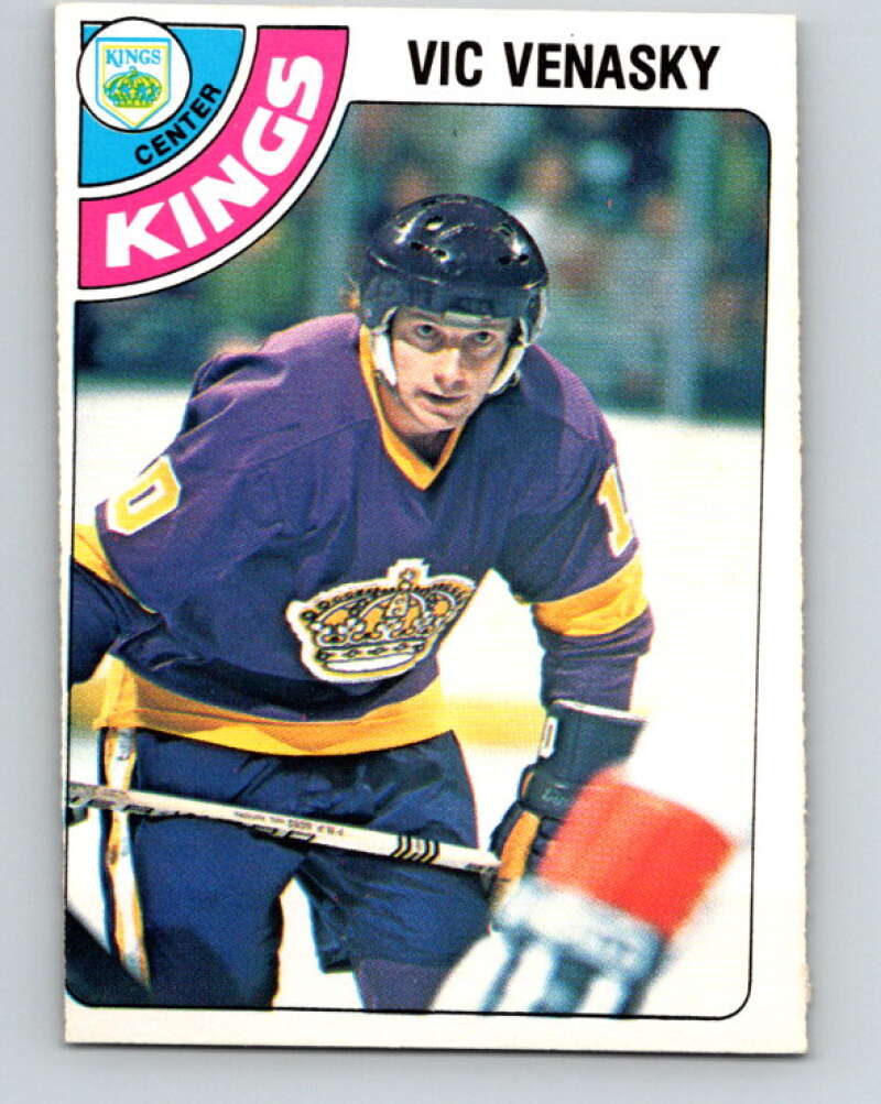 1978-79 O-Pee-Chee #321 Vic Venasky  Los Angeles Kings  V25381