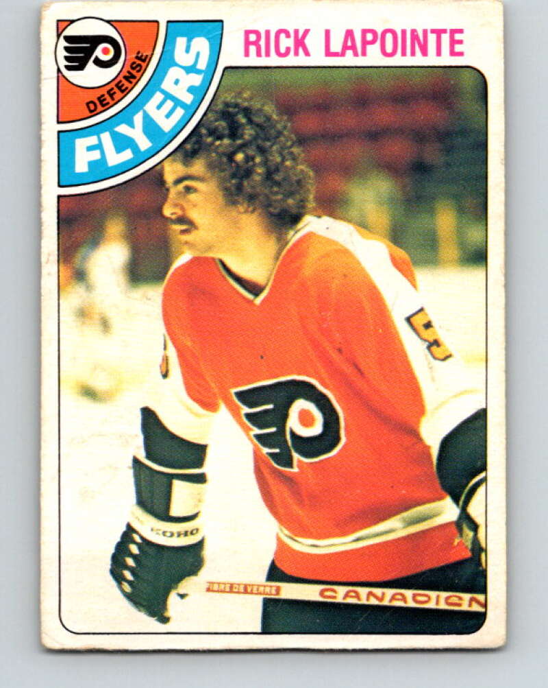 1978-79 O-Pee-Chee #322 Rick Lapointe  Philadelphia Flyers  V25382