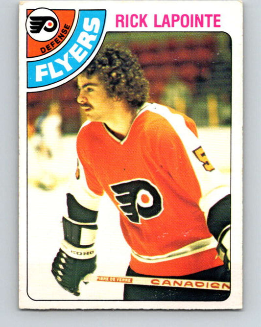 1978-79 O-Pee-Chee #322 Rick Lapointe  Philadelphia Flyers  V25386