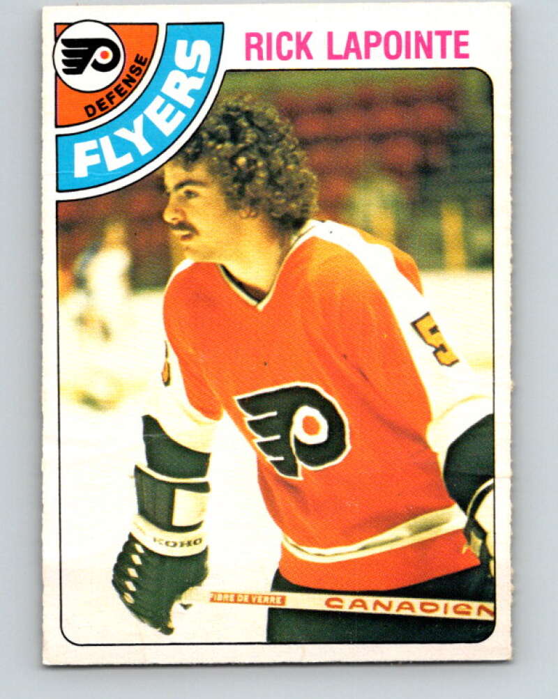 1978-79 O-Pee-Chee #322 Rick Lapointe  Philadelphia Flyers  V25387