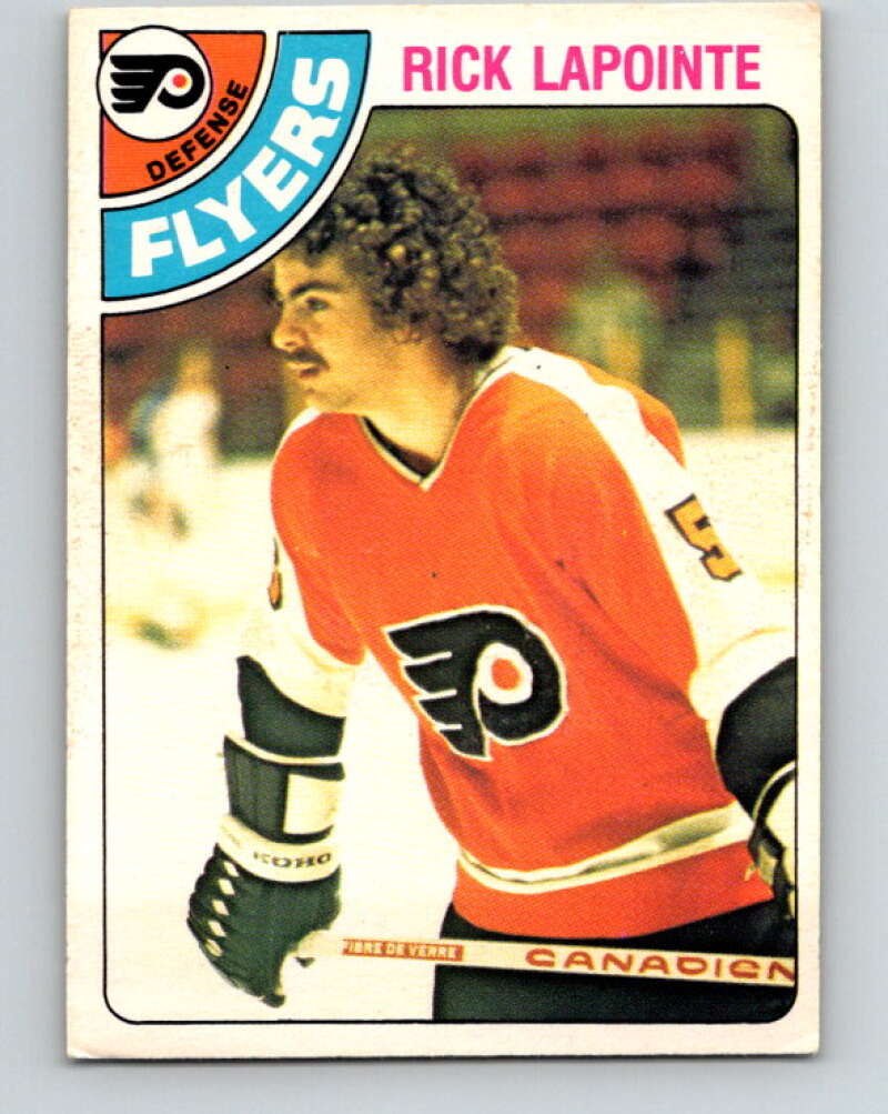 1978-79 O-Pee-Chee #322 Rick Lapointe  Philadelphia Flyers  V25389