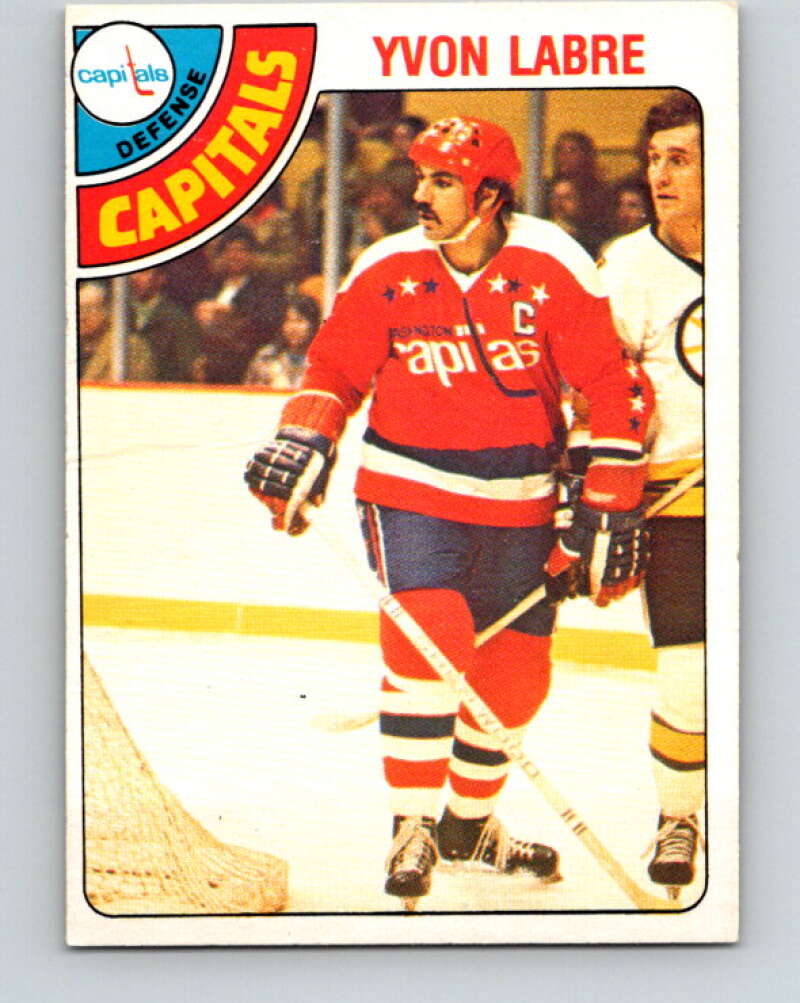 1978-79 O-Pee-Chee #324 Yvon Labre  Washington Capitals  V25412