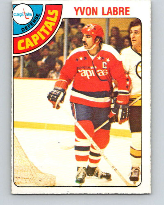 1978-79 O-Pee-Chee #324 Yvon Labre  Washington Capitals  V25416