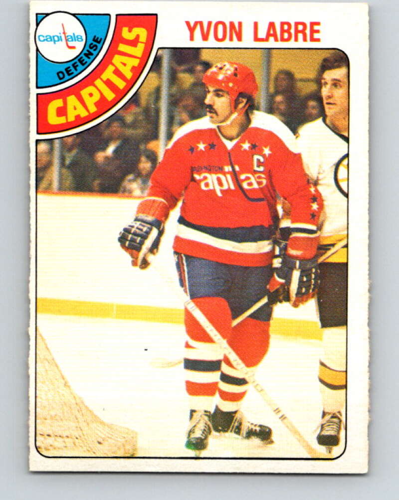 1978-79 O-Pee-Chee #324 Yvon Labre  Washington Capitals  V25422
