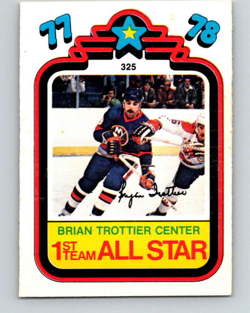 1978-79 O-Pee-Chee #325 Bryan Trottier UER AS  Islanders  V25428