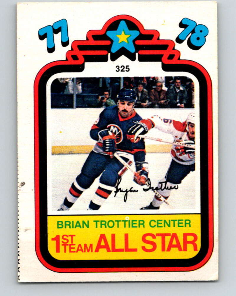 1978-79 O-Pee-Chee #325 Bryan Trottier UER AS  Islanders  V25434