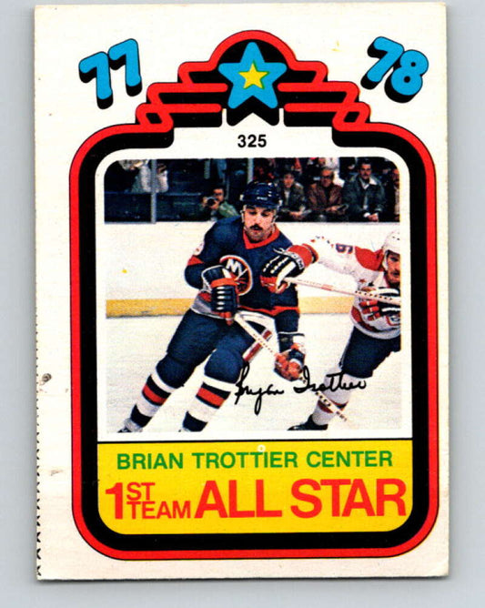 1978-79 O-Pee-Chee #325 Bryan Trottier UER AS  Islanders  V25434