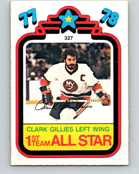 1978-79 O-Pee-Chee #327 Clark Gillies AS  New York Islanders  V25451