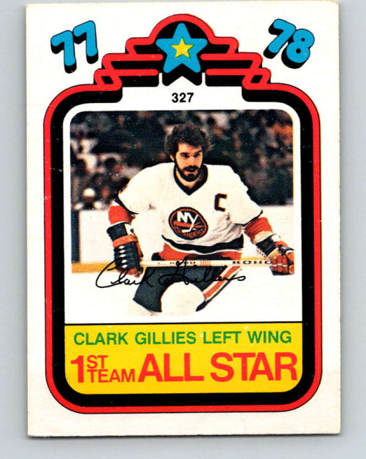 1978-79 O-Pee-Chee #327 Clark Gillies AS  New York Islanders  V25456