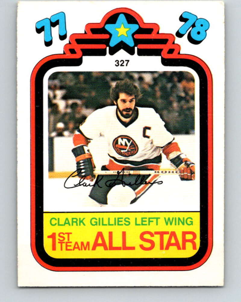 1978-79 O-Pee-Chee #327 Clark Gillies AS  New York Islanders  V25457