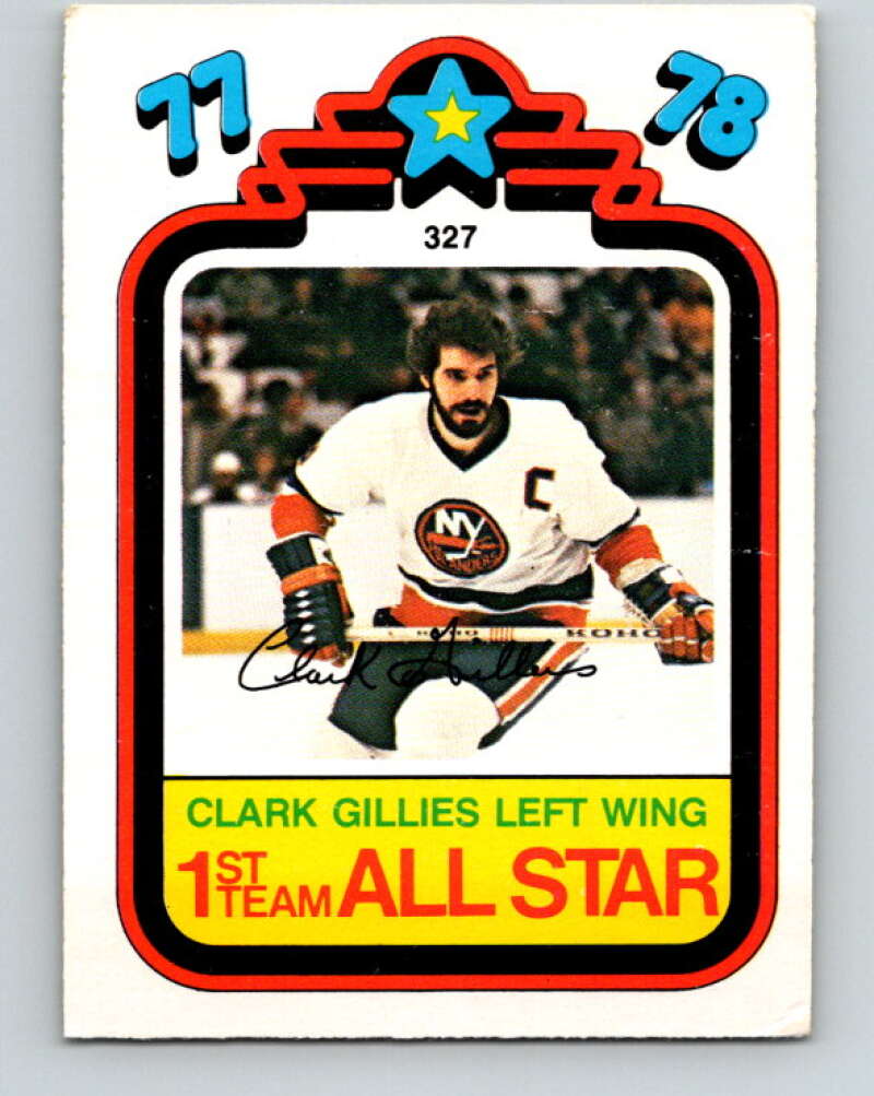 1978-79 O-Pee-Chee #327 Clark Gillies AS  New York Islanders  V25458
