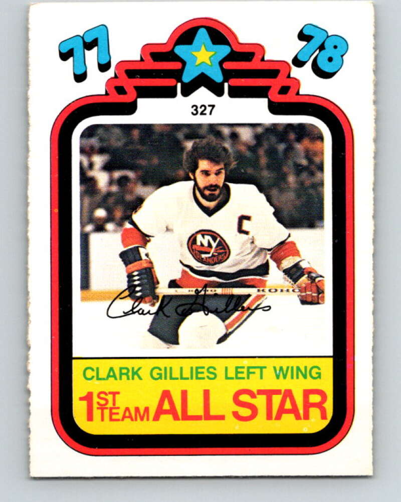 1978-79 O-Pee-Chee #327 Clark Gillies AS  New York Islanders  V25460