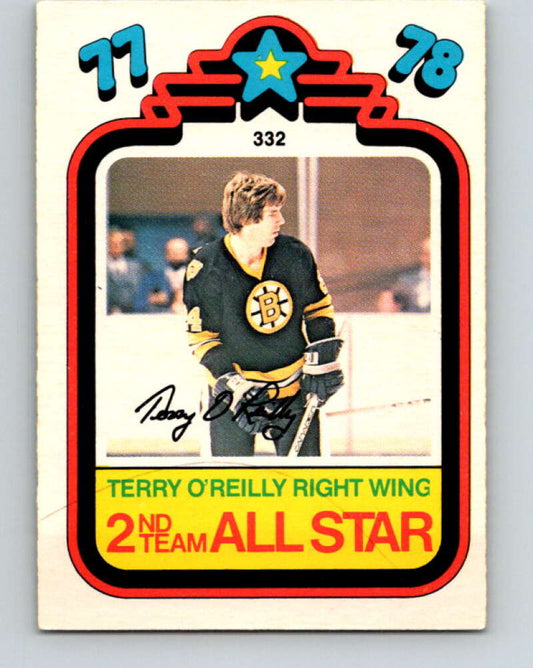 1978-79 O-Pee-Chee #332 Terry O'Reilly AS  Boston Bruins  V25510