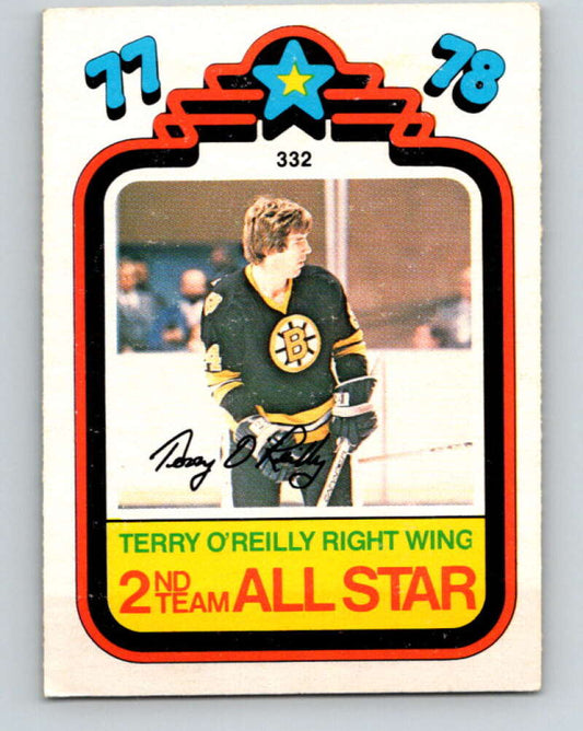 1978-79 O-Pee-Chee #332 Terry O'Reilly AS  Boston Bruins  V25520