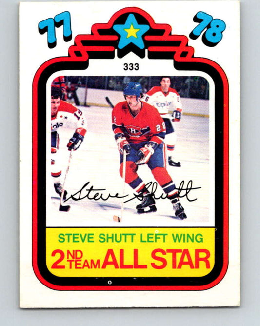 1978-79 O-Pee-Chee #333 Steve Shutt AS  Montreal Canadiens  V25523