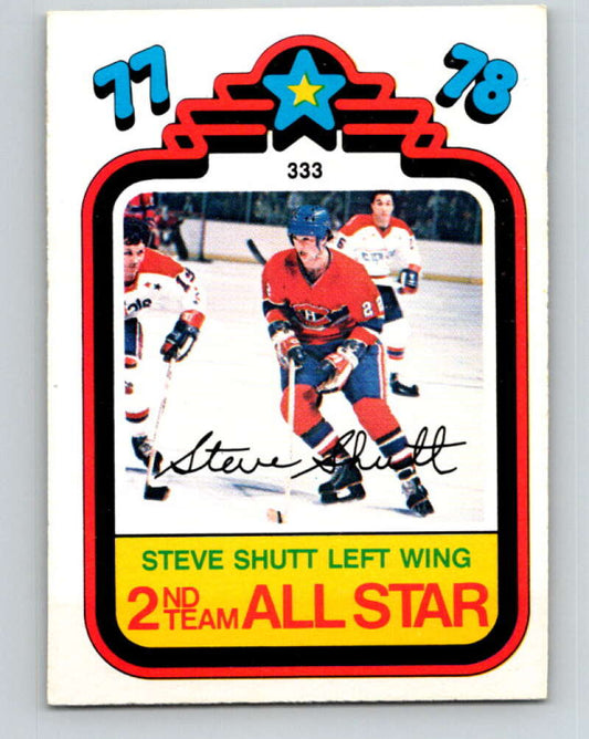 1978-79 O-Pee-Chee #333 Steve Shutt AS  Montreal Canadiens  V25533