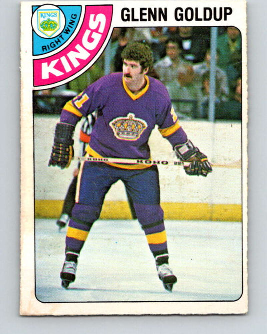 1978-79 O-Pee-Chee #337 Glenn Goldup  Los Angeles Kings  V25585
