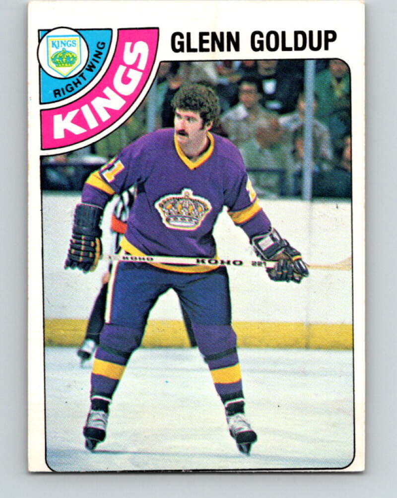 1978-79 O-Pee-Chee #337 Glenn Goldup  Los Angeles Kings  V25586