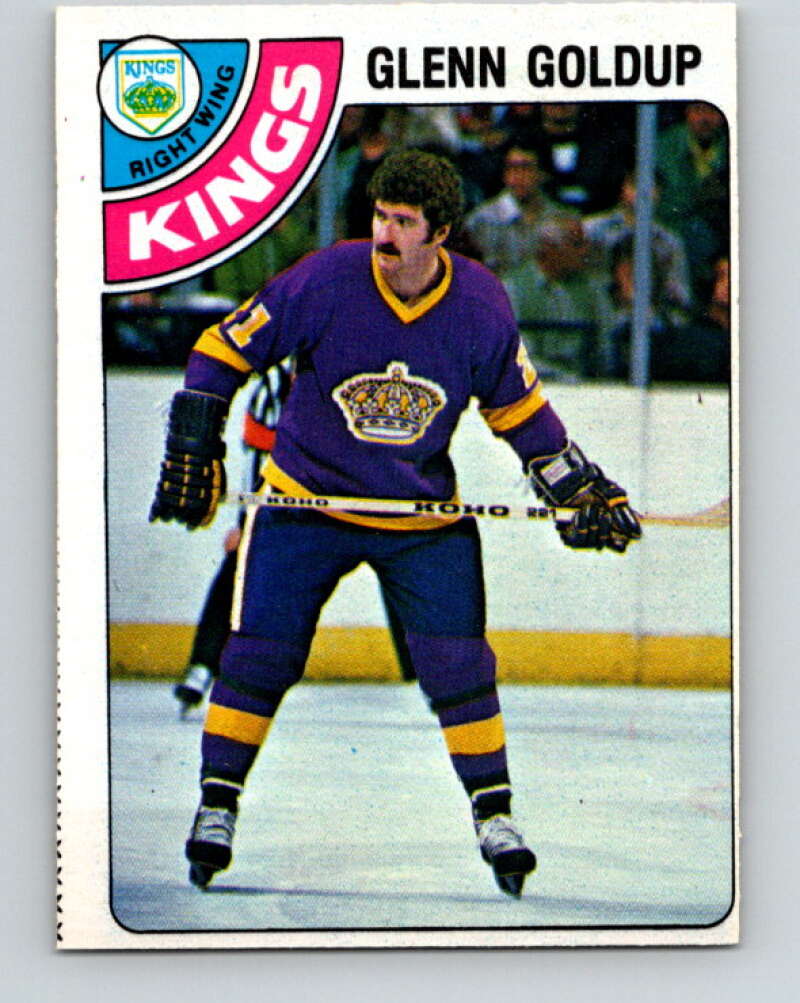1978-79 O-Pee-Chee #337 Glenn Goldup  Los Angeles Kings  V25587