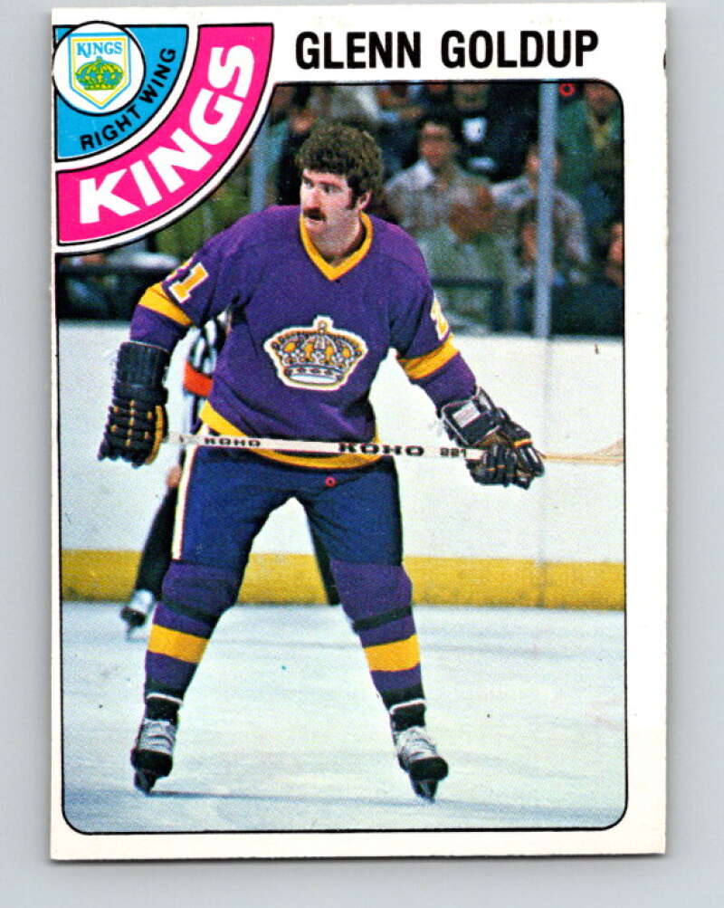1978-79 O-Pee-Chee #337 Glenn Goldup  Los Angeles Kings  V25588