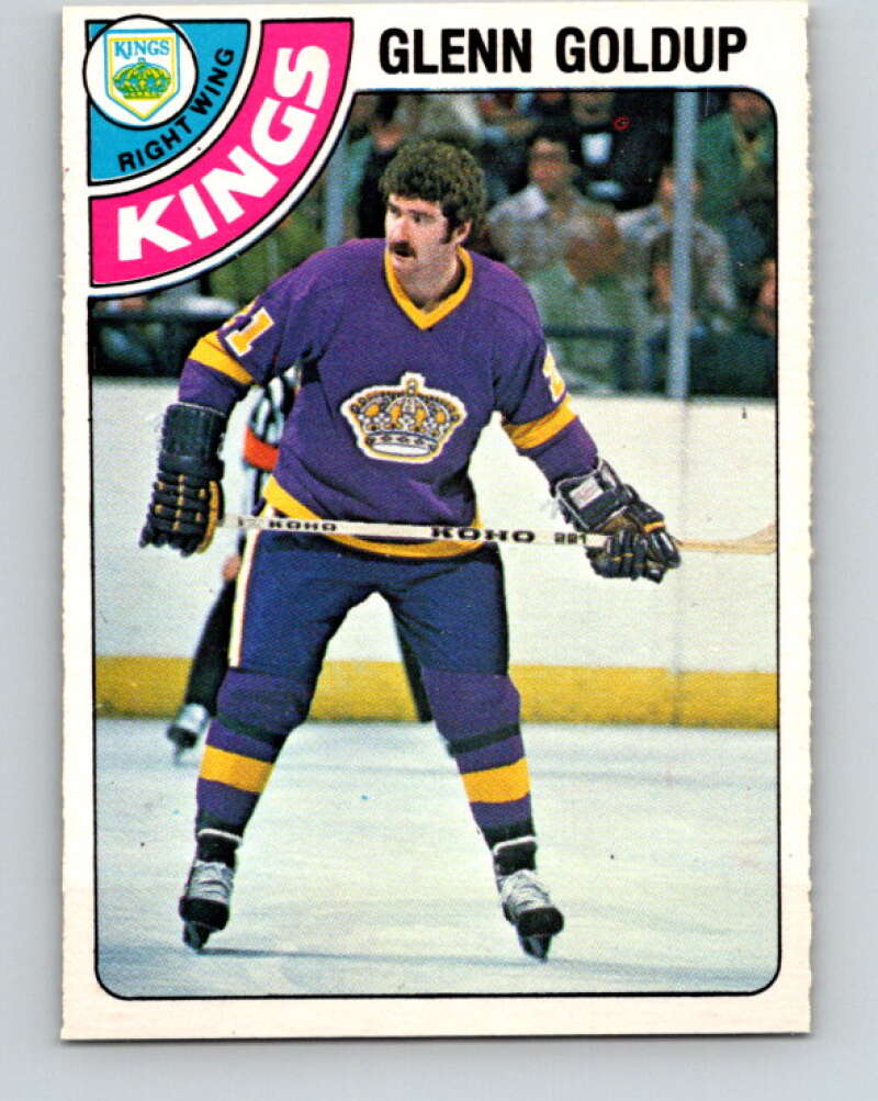 1978-79 O-Pee-Chee #337 Glenn Goldup  Los Angeles Kings  V25589