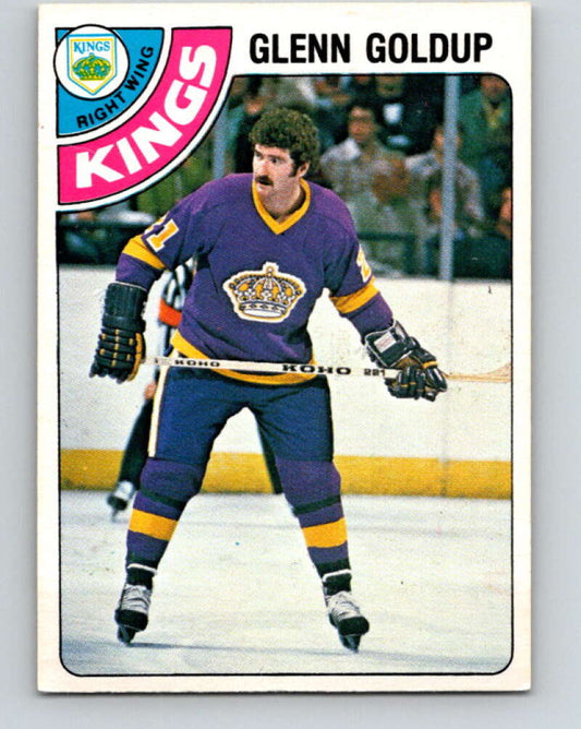 1978-79 O-Pee-Chee #337 Glenn Goldup  Los Angeles Kings  V25590