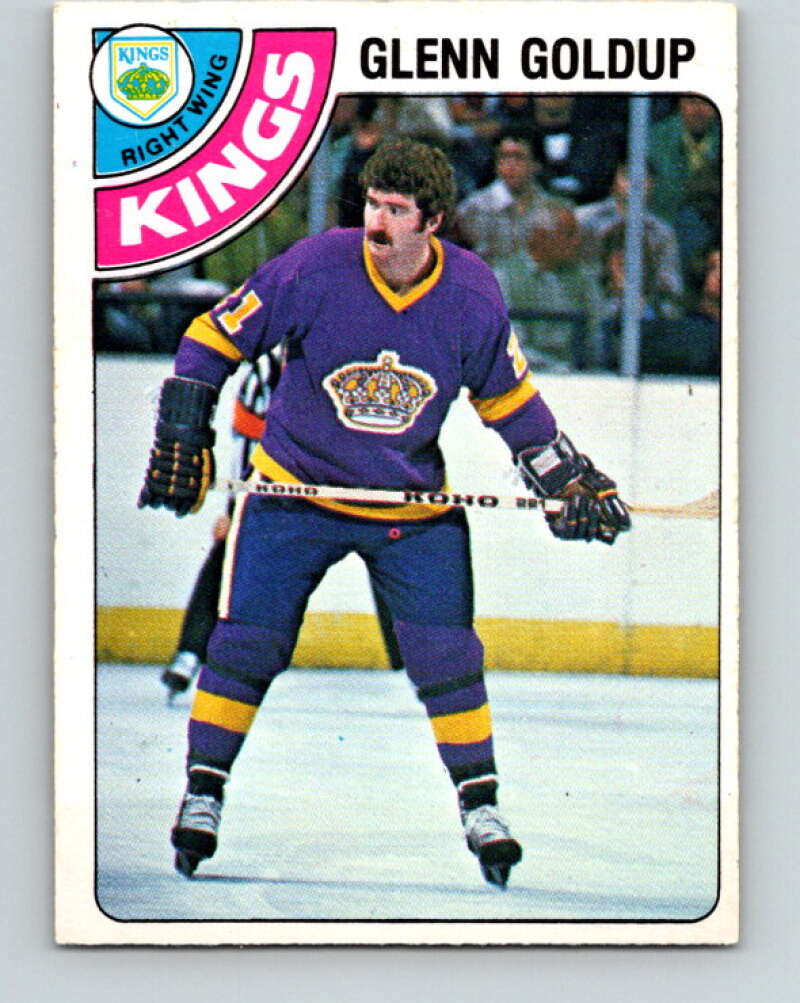 1978-79 O-Pee-Chee #337 Glenn Goldup  Los Angeles Kings  V25592