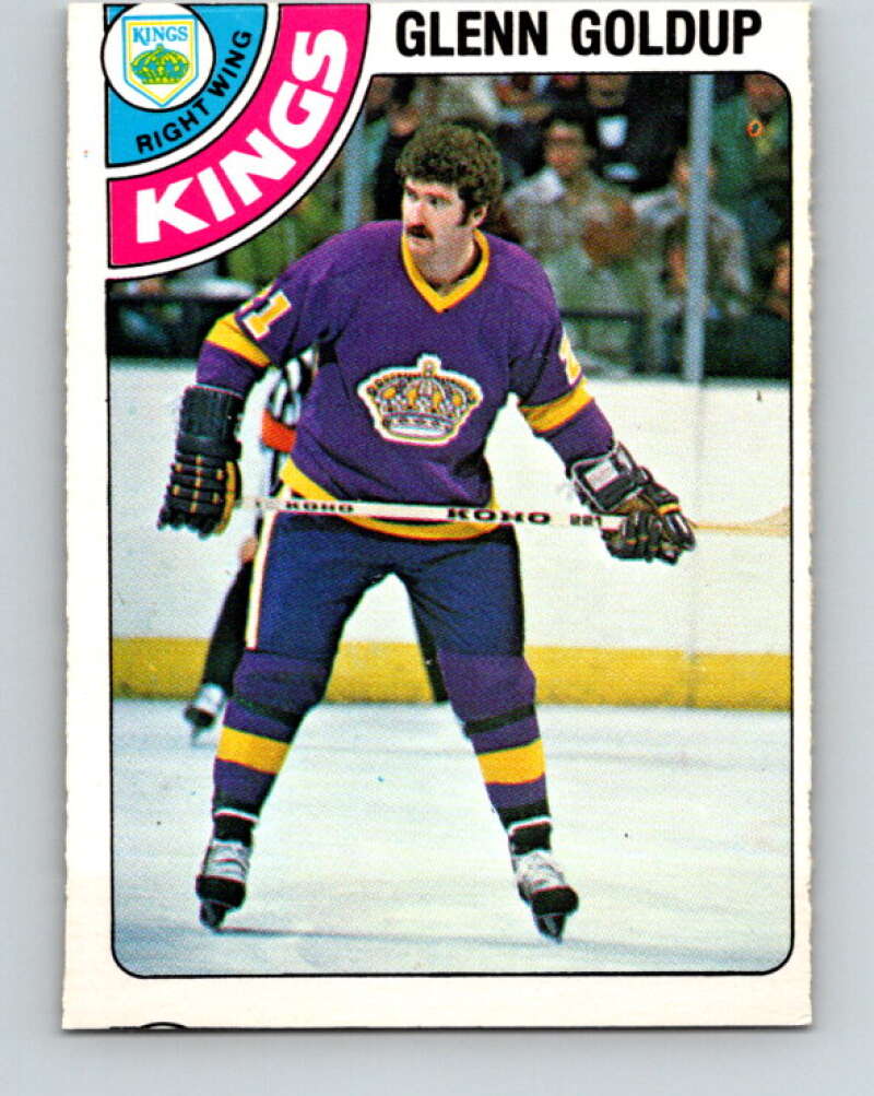 1978-79 O-Pee-Chee #337 Glenn Goldup  Los Angeles Kings  V25593