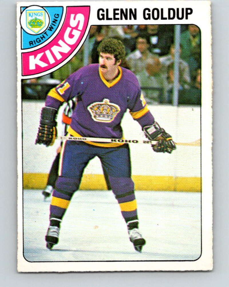 1978-79 O-Pee-Chee #337 Glenn Goldup  Los Angeles Kings  V25594