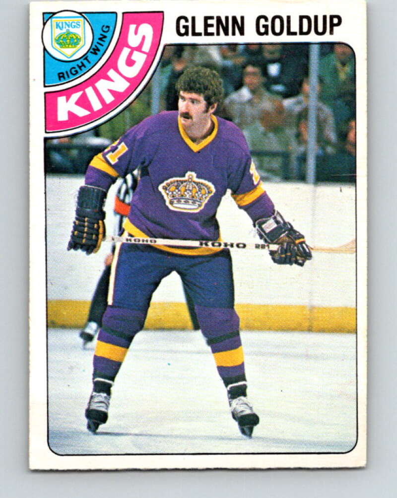 1978-79 O-Pee-Chee #337 Glenn Goldup  Los Angeles Kings  V25595