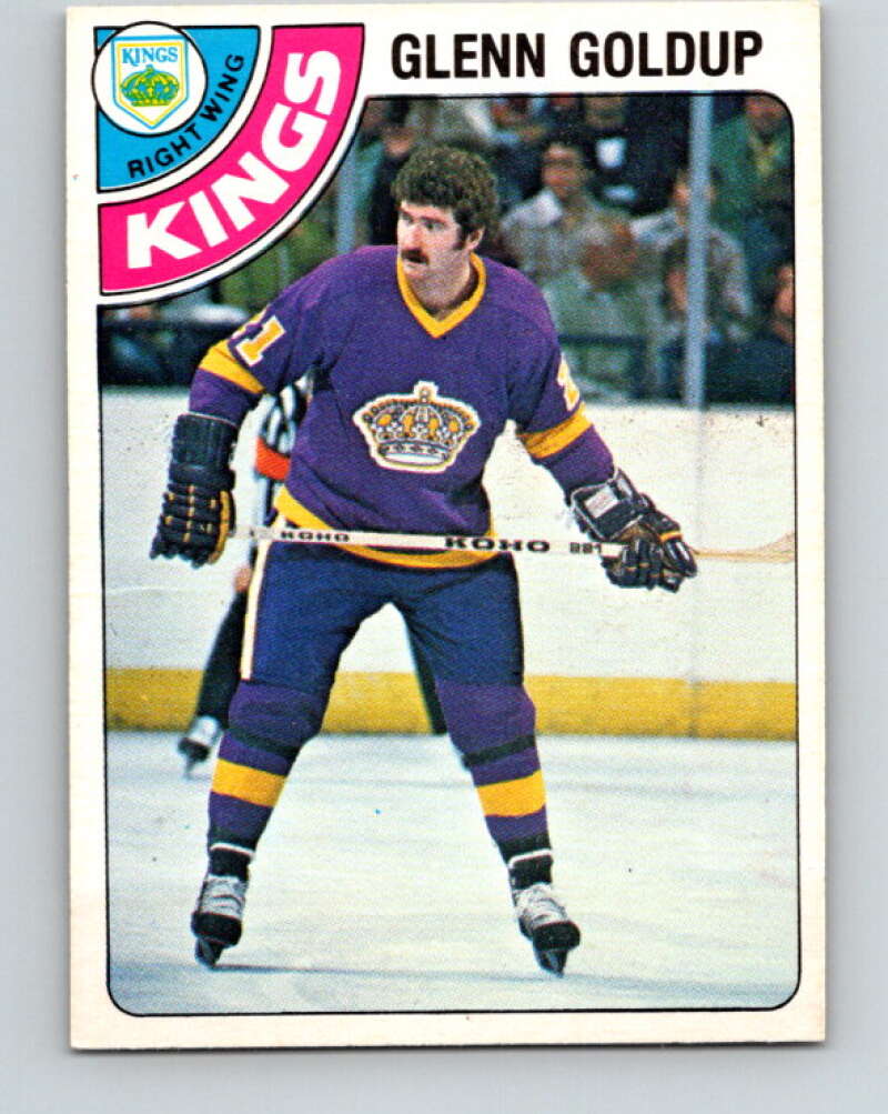 1978-79 O-Pee-Chee #337 Glenn Goldup  Los Angeles Kings  V25596