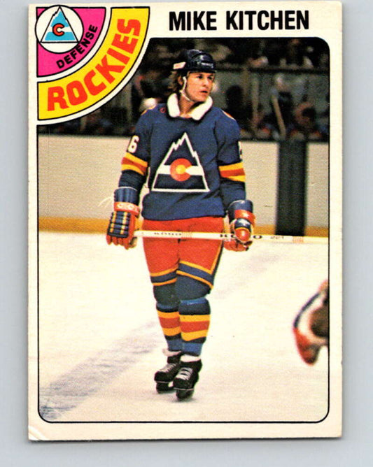 1978-79 O-Pee-Chee #338 Mike Kitchen  Colorado Rockies  V25597