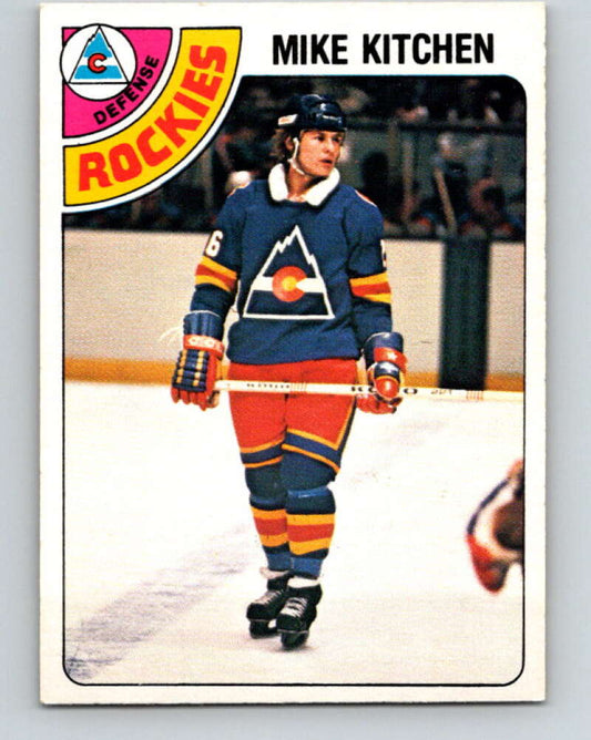 1978-79 O-Pee-Chee #338 Mike Kitchen  Colorado Rockies  V25601