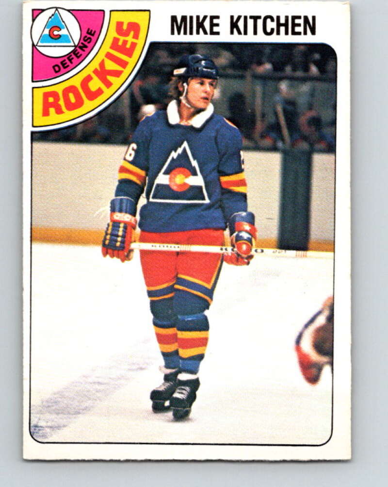 1978-79 O-Pee-Chee #338 Mike Kitchen  Colorado Rockies  V25605