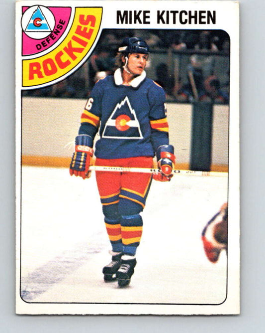 1978-79 O-Pee-Chee #338 Mike Kitchen  Colorado Rockies  V25605