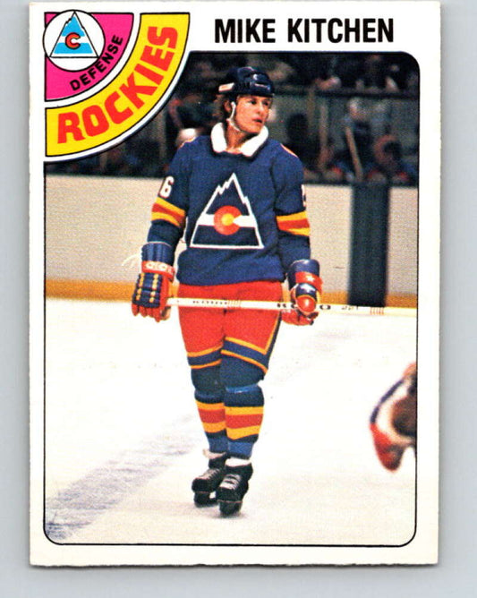 1978-79 O-Pee-Chee #338 Mike Kitchen  Colorado Rockies  V25609
