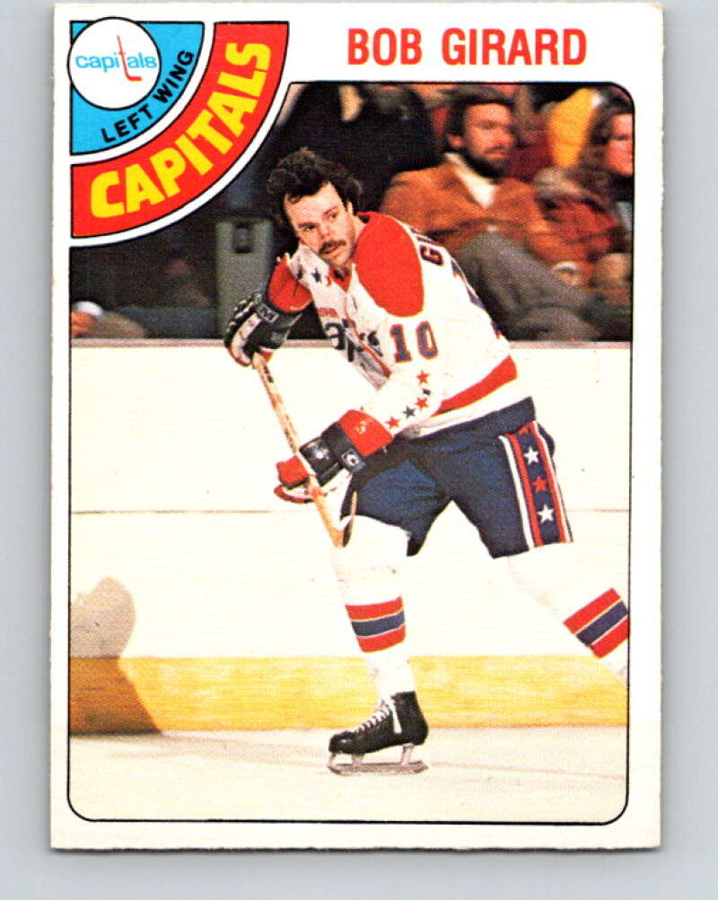 1978-79 O-Pee-Chee #339 Bob Girard  Washington Capitals  V25611