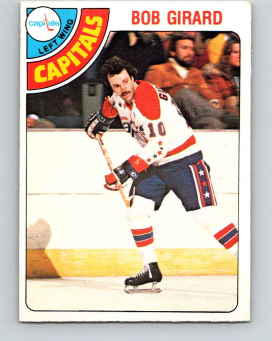 1978-79 O-Pee-Chee #339 Bob Girard  Washington Capitals  V25611