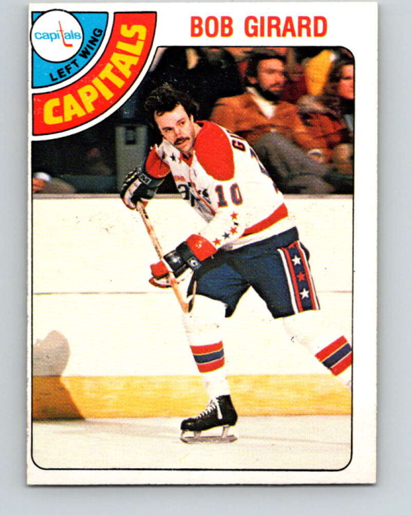 1978-79 O-Pee-Chee #339 Bob Girard  Washington Capitals  V25612