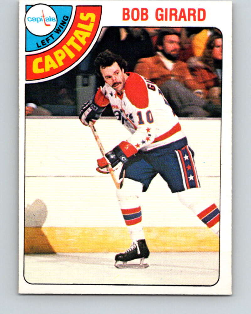 1978-79 O-Pee-Chee #339 Bob Girard  Washington Capitals  V25613