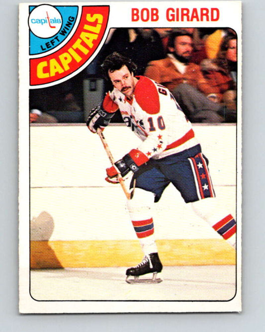 1978-79 O-Pee-Chee #339 Bob Girard  Washington Capitals  V25614