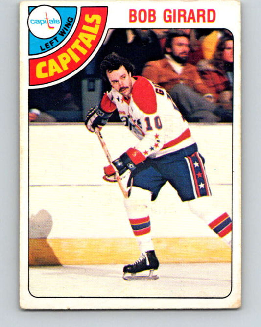 1978-79 O-Pee-Chee #339 Bob Girard  Washington Capitals  V25615