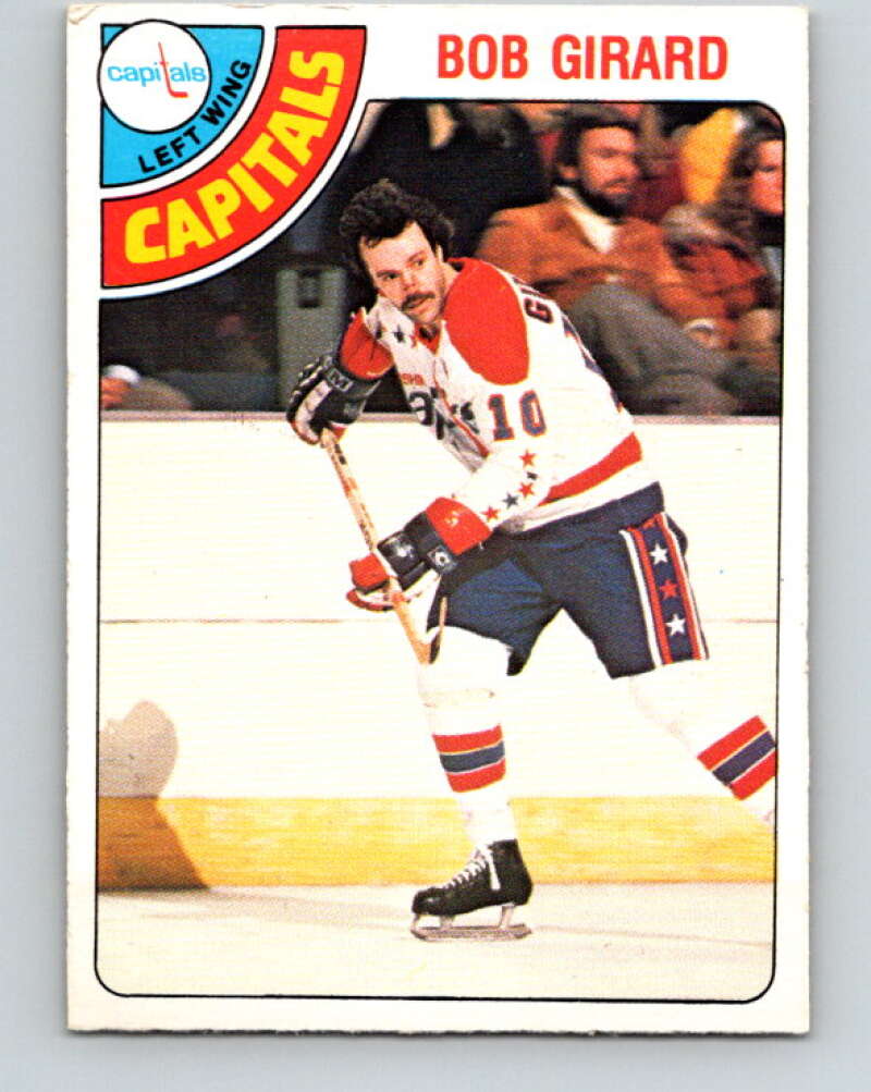 1978-79 O-Pee-Chee #339 Bob Girard  Washington Capitals  V25617