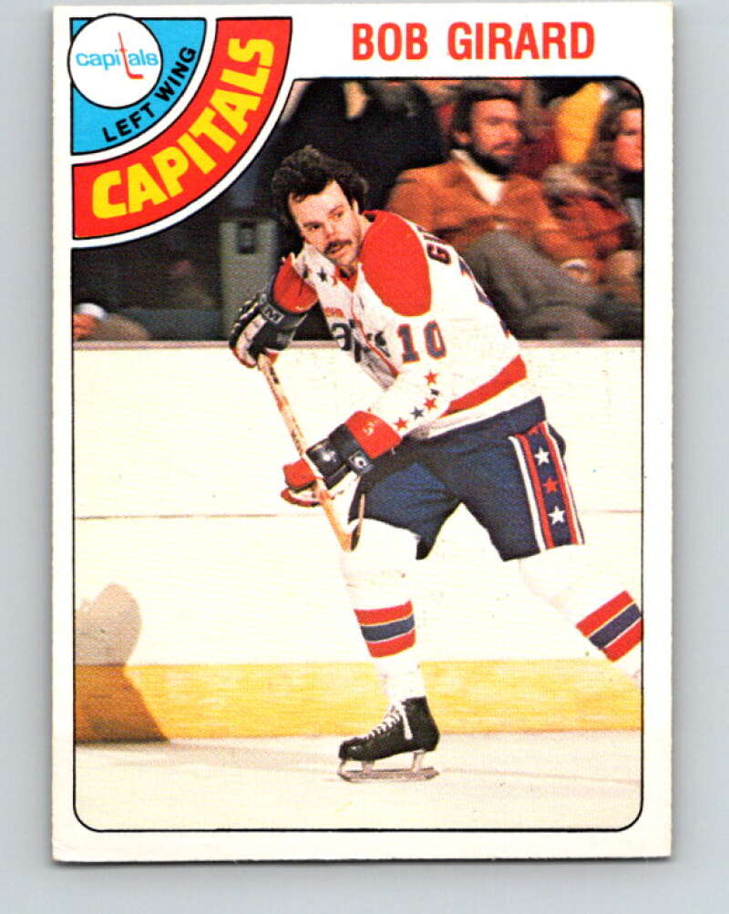 1978-79 O-Pee-Chee #339 Bob Girard  Washington Capitals  V25618