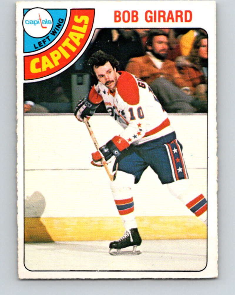 1978-79 O-Pee-Chee #339 Bob Girard  Washington Capitals  V25619